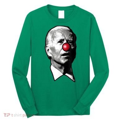 Biden Clown Long Sleeve Shirt