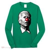 Biden Clown Long Sleeve Shirt thumb 0