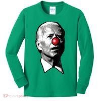 Biden Clown Kids Long Sleeve Shirt thumb 0
