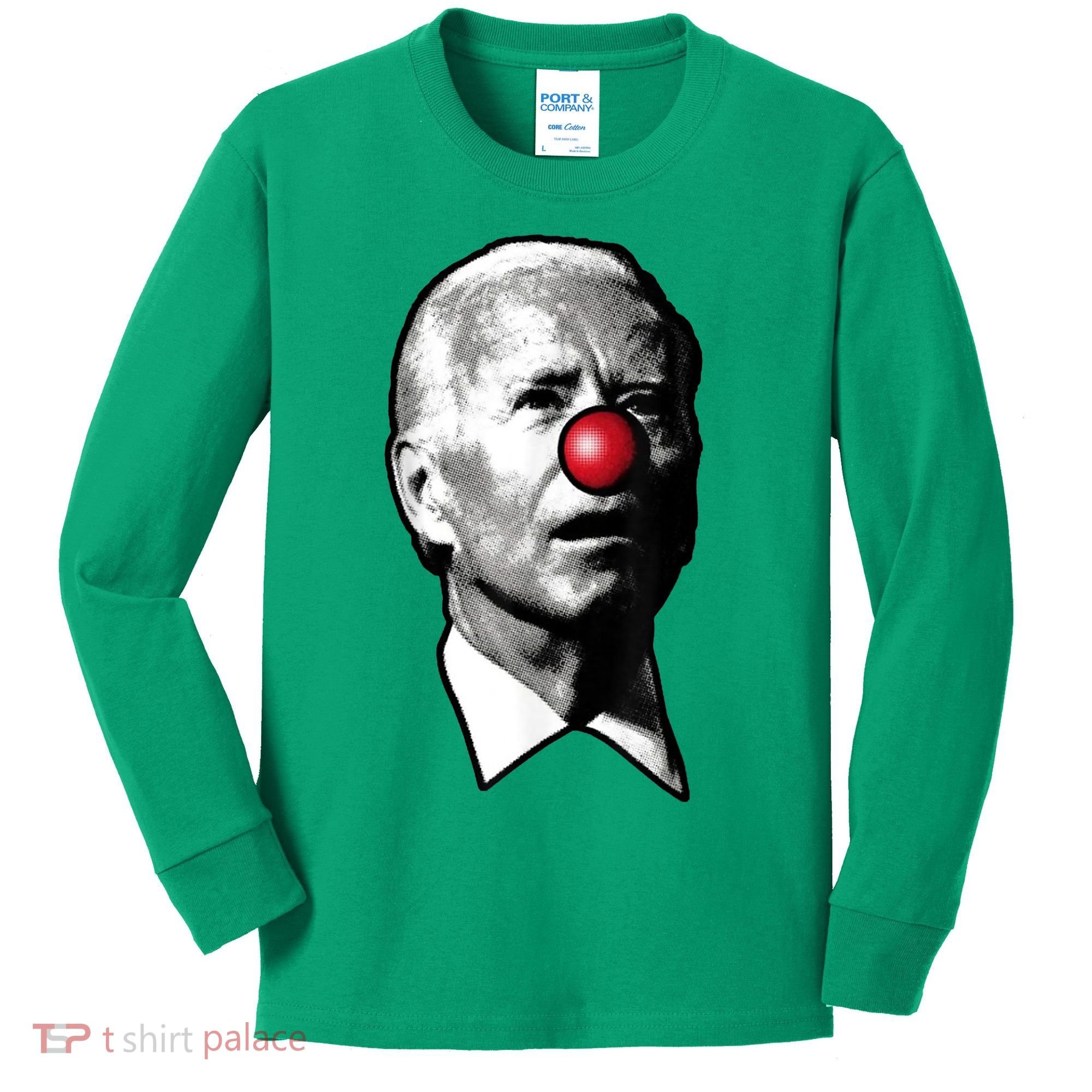 Biden Clown Kids Long Sleeve Shirt
