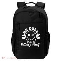 Blue Collar Better Half Funny Backpack thumb 0