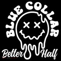Blue Collar Better Half Funny Coaster thumb 2