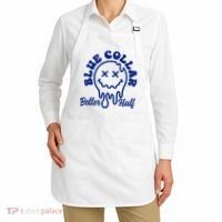 Blue Collar Better Half Funny Apron thumb 2
