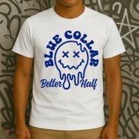 Blue Collar Better Half Funny T-Shirt thumb 3