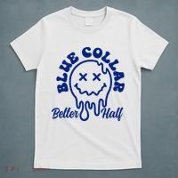 Blue Collar Better Half Funny T-Shirt thumb 5