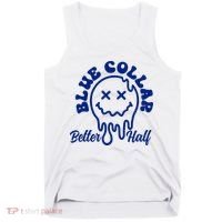 Blue Collar Better Half Funny Tank Top thumb 0