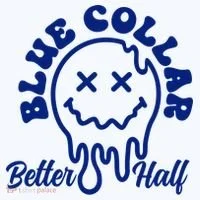 Blue Collar Better Half Funny Women's T-Shirt thumb 6