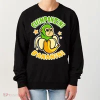 Brainrot Chimpanzini Bananini Women's Sweatshirt thumb 0