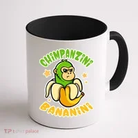 Brainrot Chimpanzini Bananini Coffee Mug thumb 1