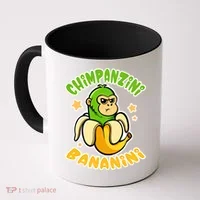 Brainrot Chimpanzini Bananini Coffee Mug thumb 0