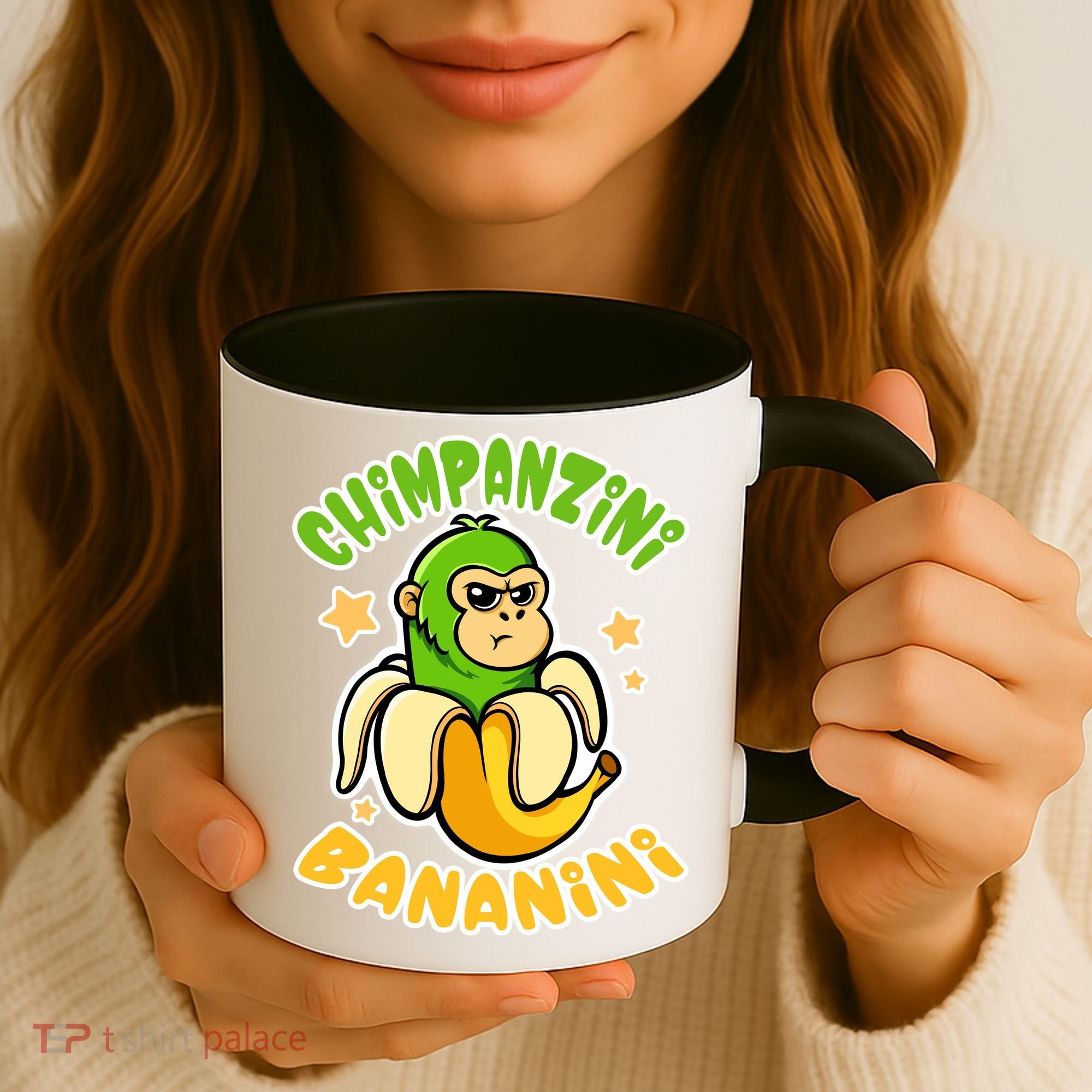 Brainrot Chimpanzini Bananini Coffee Mug