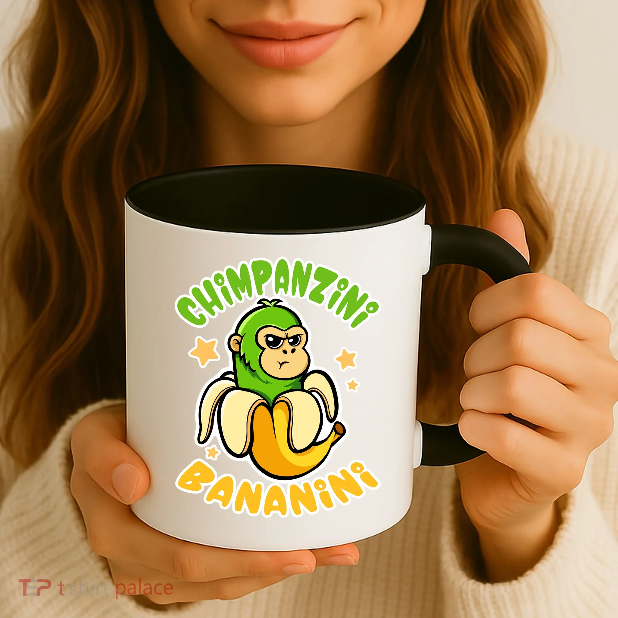 Brainrot Chimpanzini Bananini Coffee Mug