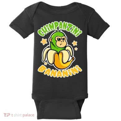 Brainrot Chimpanzini Bananini Baby Bodysuit