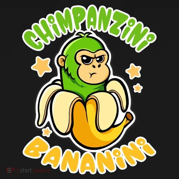 Brainrot Chimpanzini Bananini Toddler Hoodie