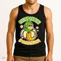 Brainrot Chimpanzini Bananini Tank Top thumb 3