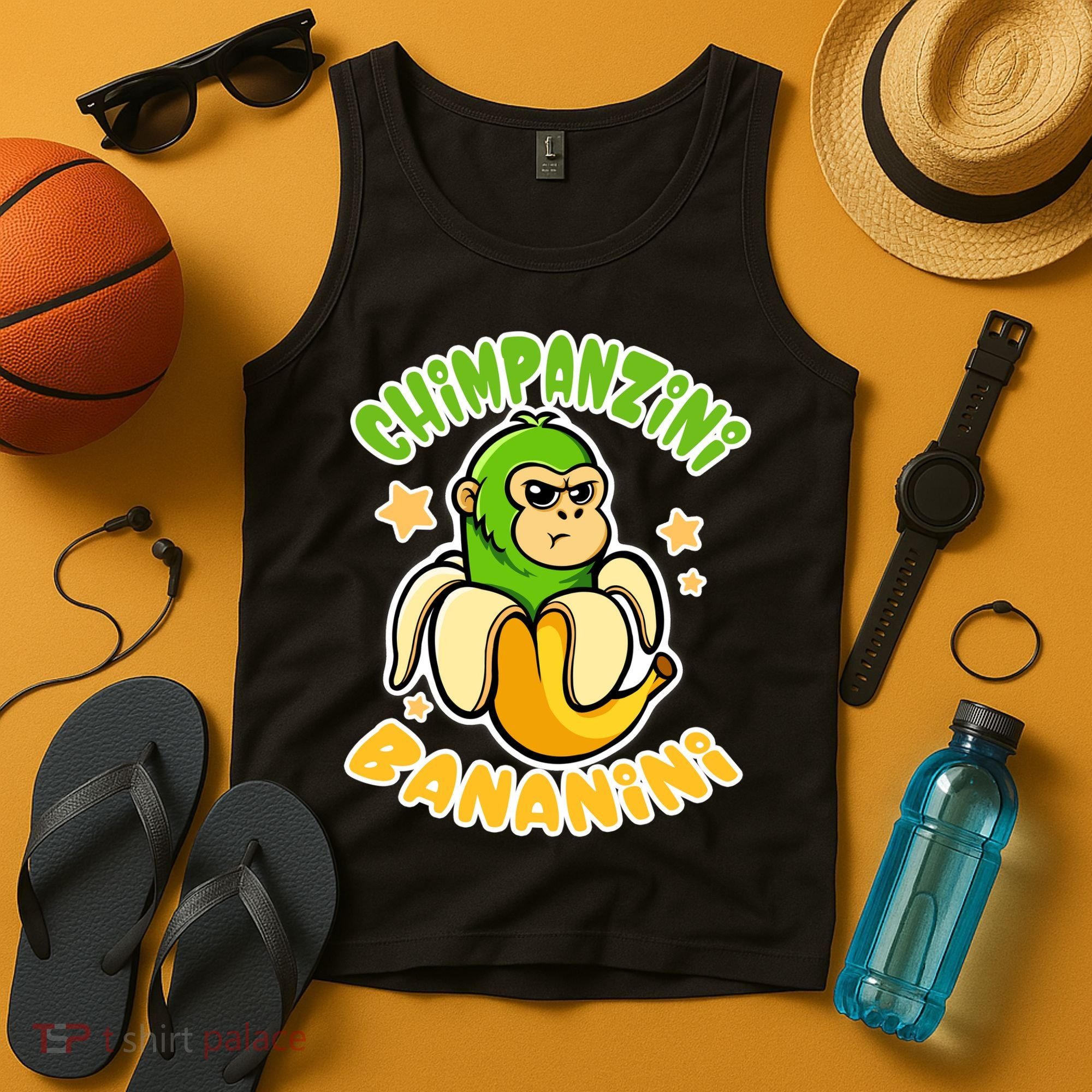 Brainrot Chimpanzini Bananini Tank Top