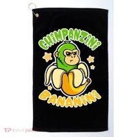 Brainrot Chimpanzini Bananini Golf Towel thumb 0