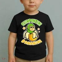Brainrot Chimpanzini Bananini Toddler T-Shirt thumb 2