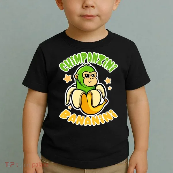 Brainrot Chimpanzini Bananini Toddler T-Shirt