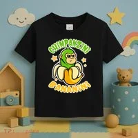 Brainrot Chimpanzini Bananini Toddler T-Shirt thumb 3