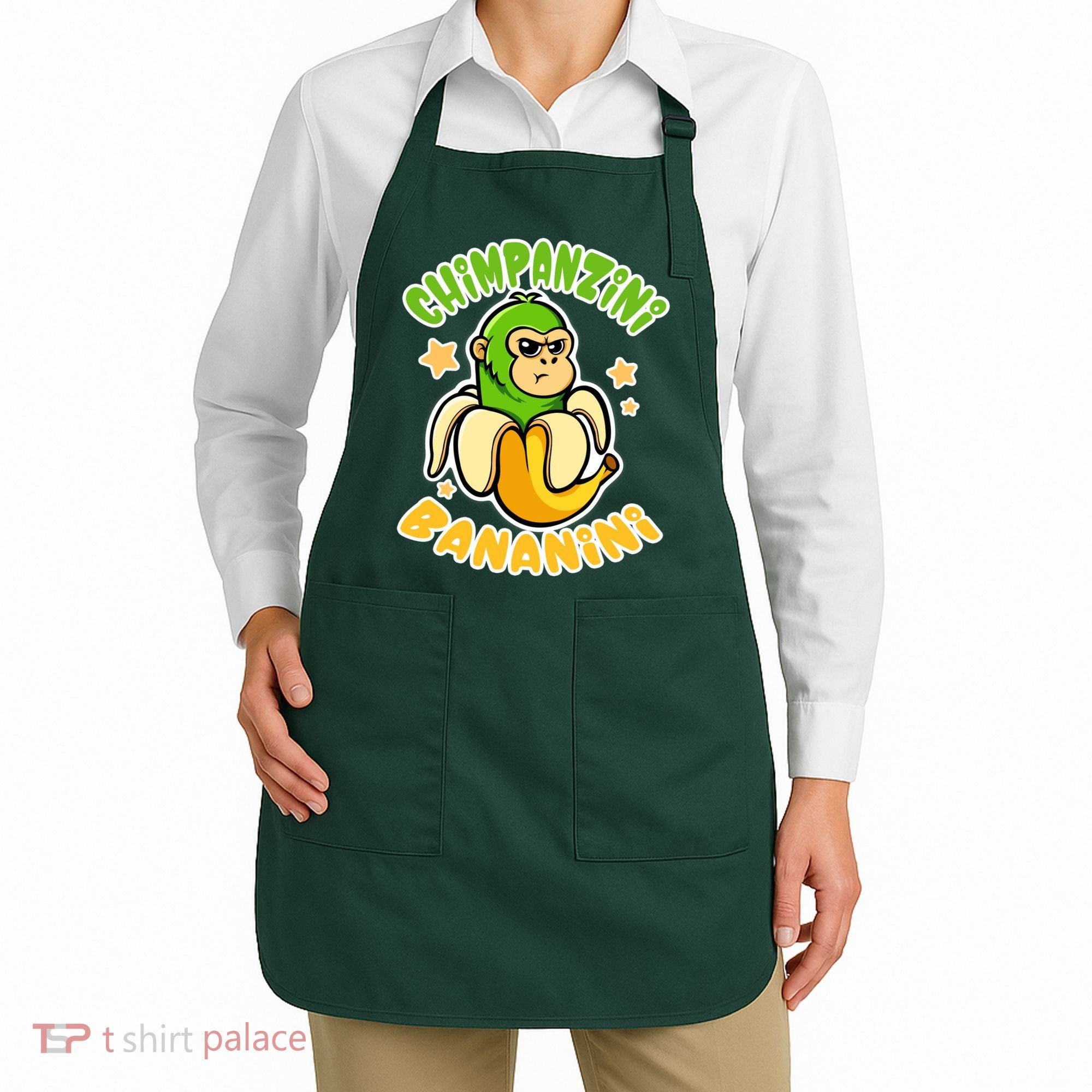 Brainrot Chimpanzini Bananini Apron