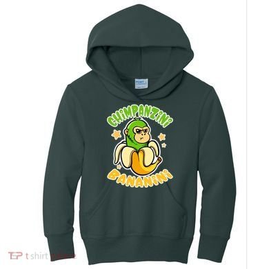 Brainrot Chimpanzini Bananini Kids Hoodie
