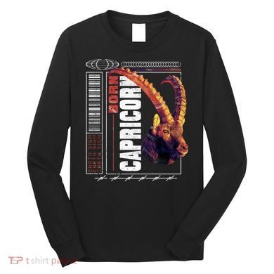 Born Capricorn Long Sleeve Shirt