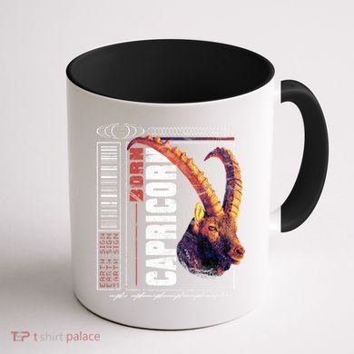 Born Capricorn Coffee Mug back