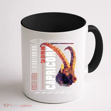 Born Capricorn Coffee Mug back