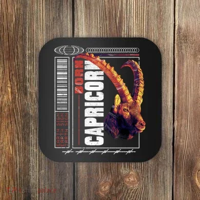 Born Capricorn Coaster
