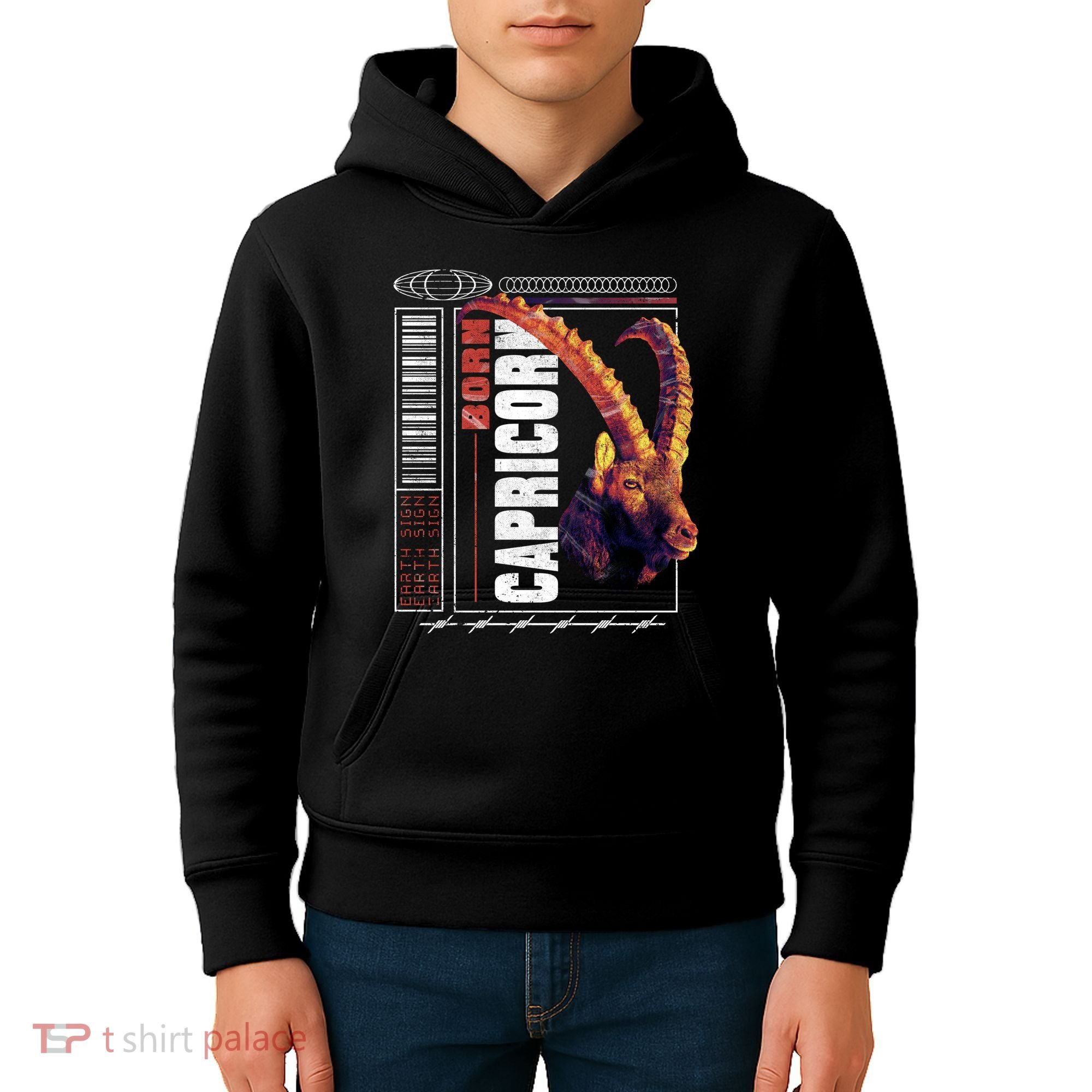 Born Capricorn Kids Hoodie