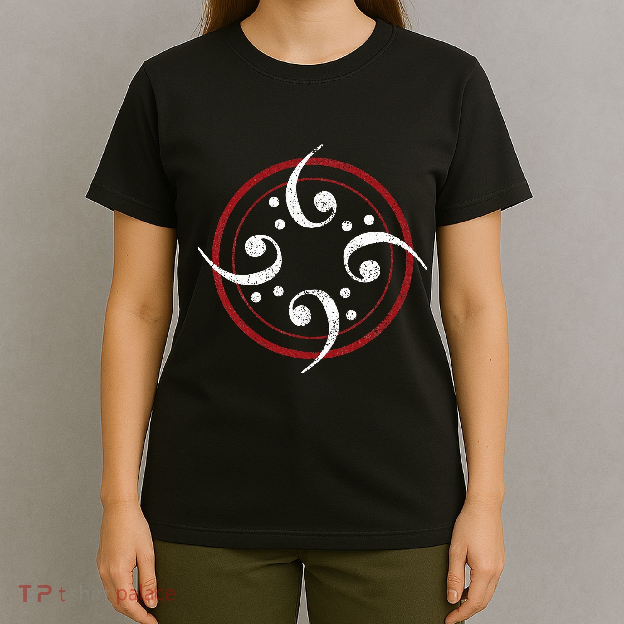 Bass Clef Bass Guitar Player Bassist T-Shirt