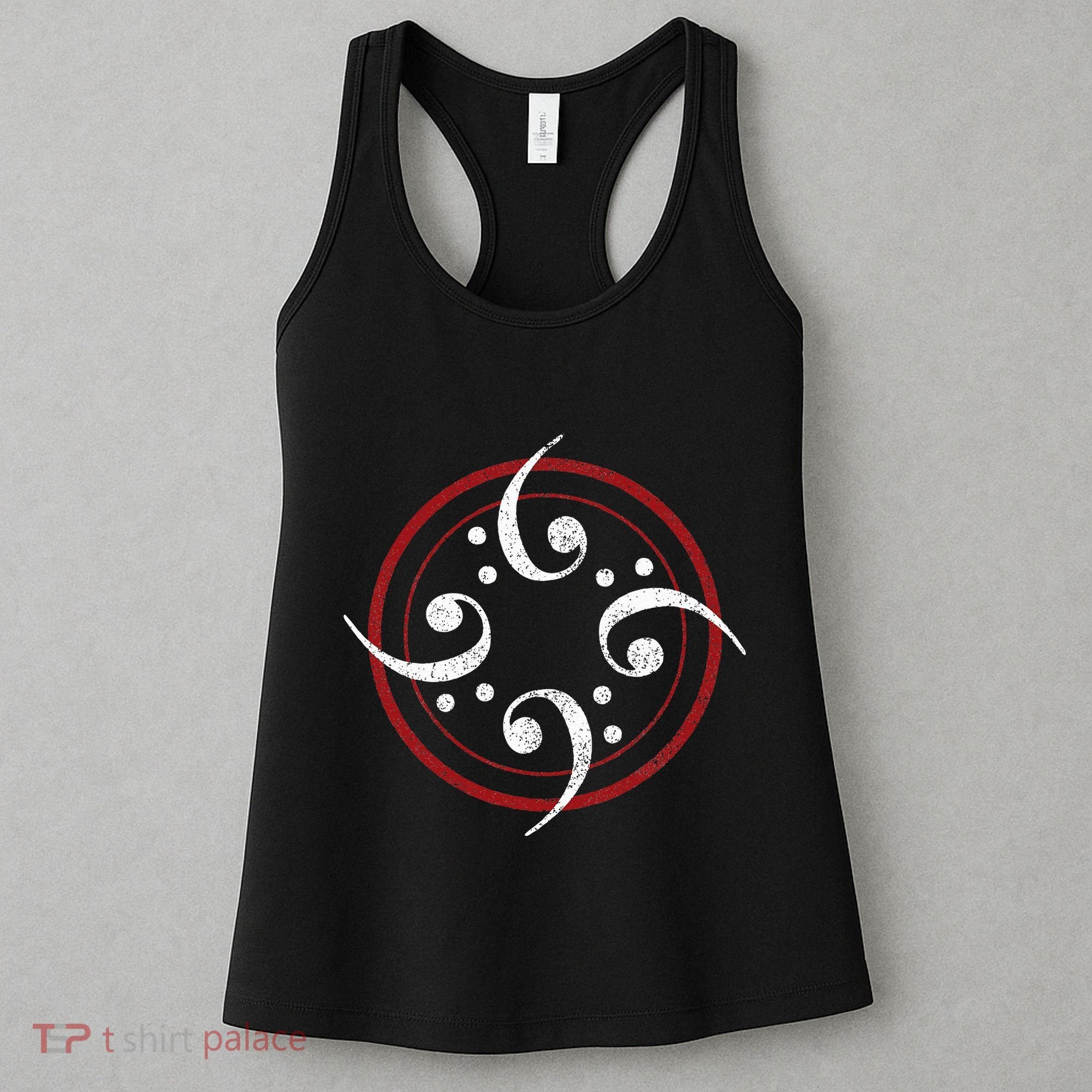 Bass Clef Bass Guitar Player Bassist Women's Tank Top