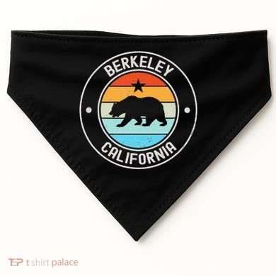 Berkeley California USA-Made Doggie Bandana