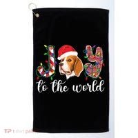 Beagle Christmas Beagle Xmas Party Beagle Lover Gift Golf Towel thumb 0