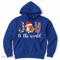 Beagle Christmas Beagle Xmas Party Beagle Lover Gift Hoodie thumb 0