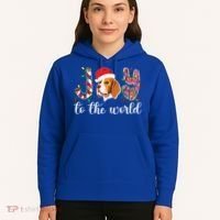 Beagle Christmas Beagle Xmas Party Beagle Lover Gift Hoodie thumb 5