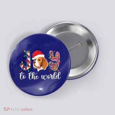 Beagle Christmas Beagle Xmas Party Beagle Lover Gift Button
