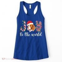 Beagle Christmas Beagle Xmas Party Beagle Lover Gift Women's Tank Top thumb 0