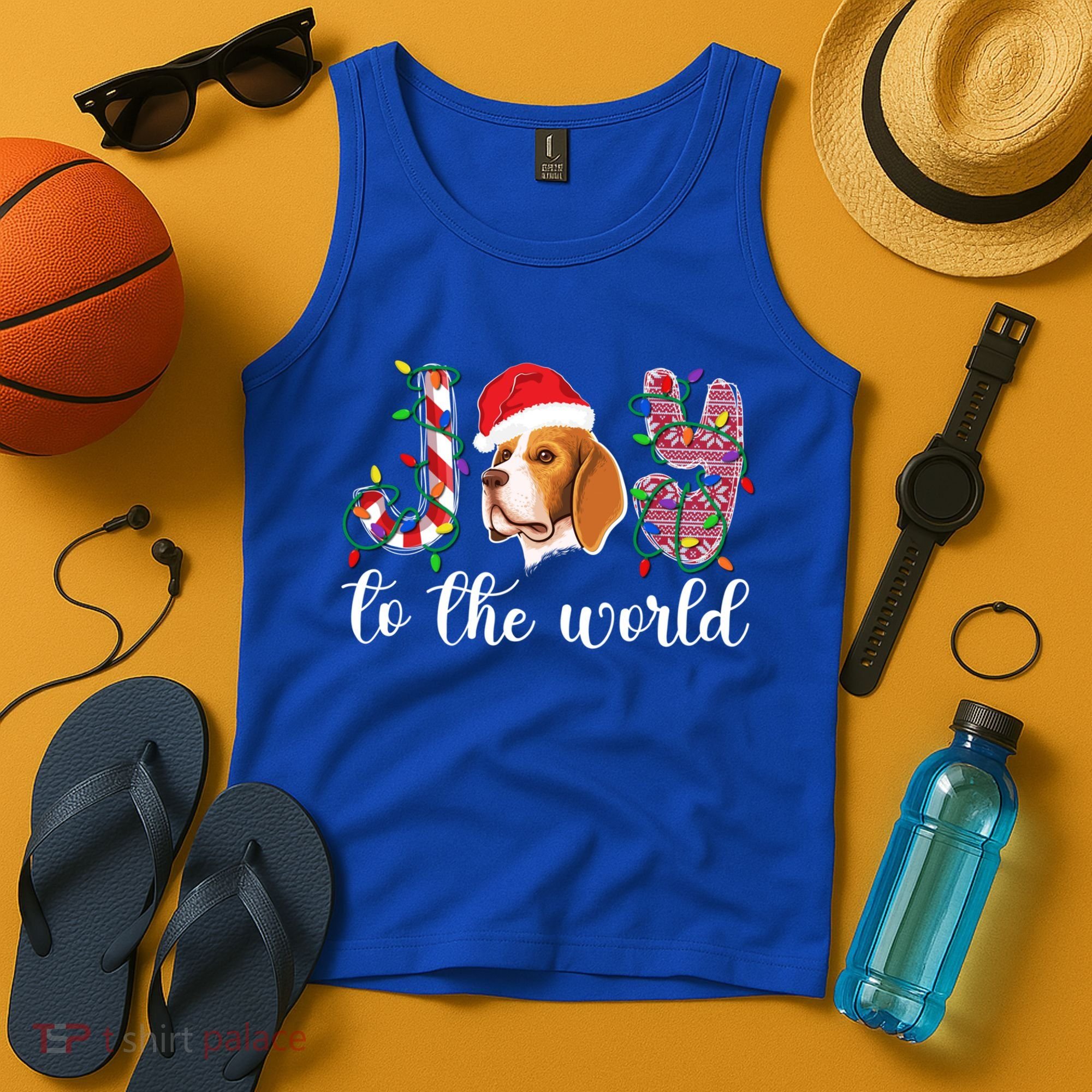 Beagle Christmas Beagle Xmas Party Beagle Lover Gift Tank Top