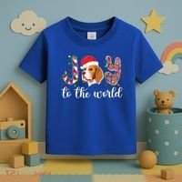 Beagle Christmas Beagle Xmas Party Beagle Lover Gift Toddler T-Shirt thumb 3