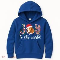 Beagle Christmas Beagle Xmas Party Beagle Lover Gift Kids Hoodie thumb 0