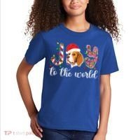 Beagle Christmas Beagle Xmas Party Beagle Lover Gift Kids T-Shirt thumb 2