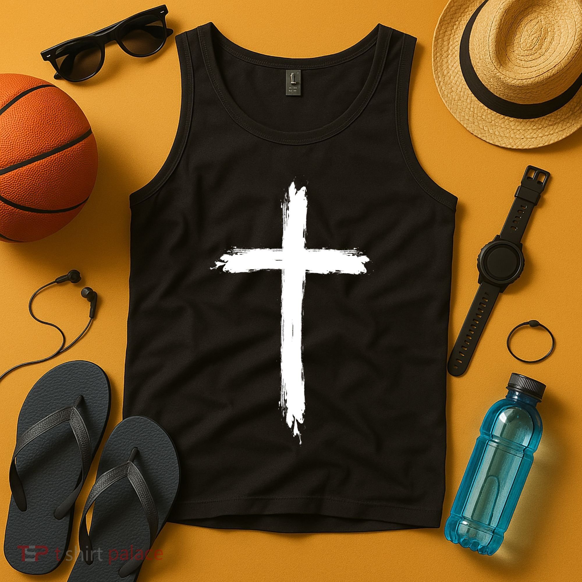 Big Cross Tank Top