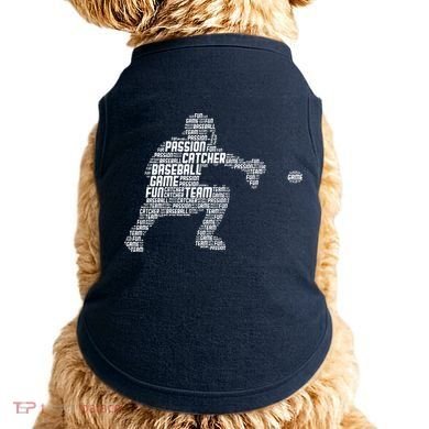 Baseball Catcher Doggie Tank