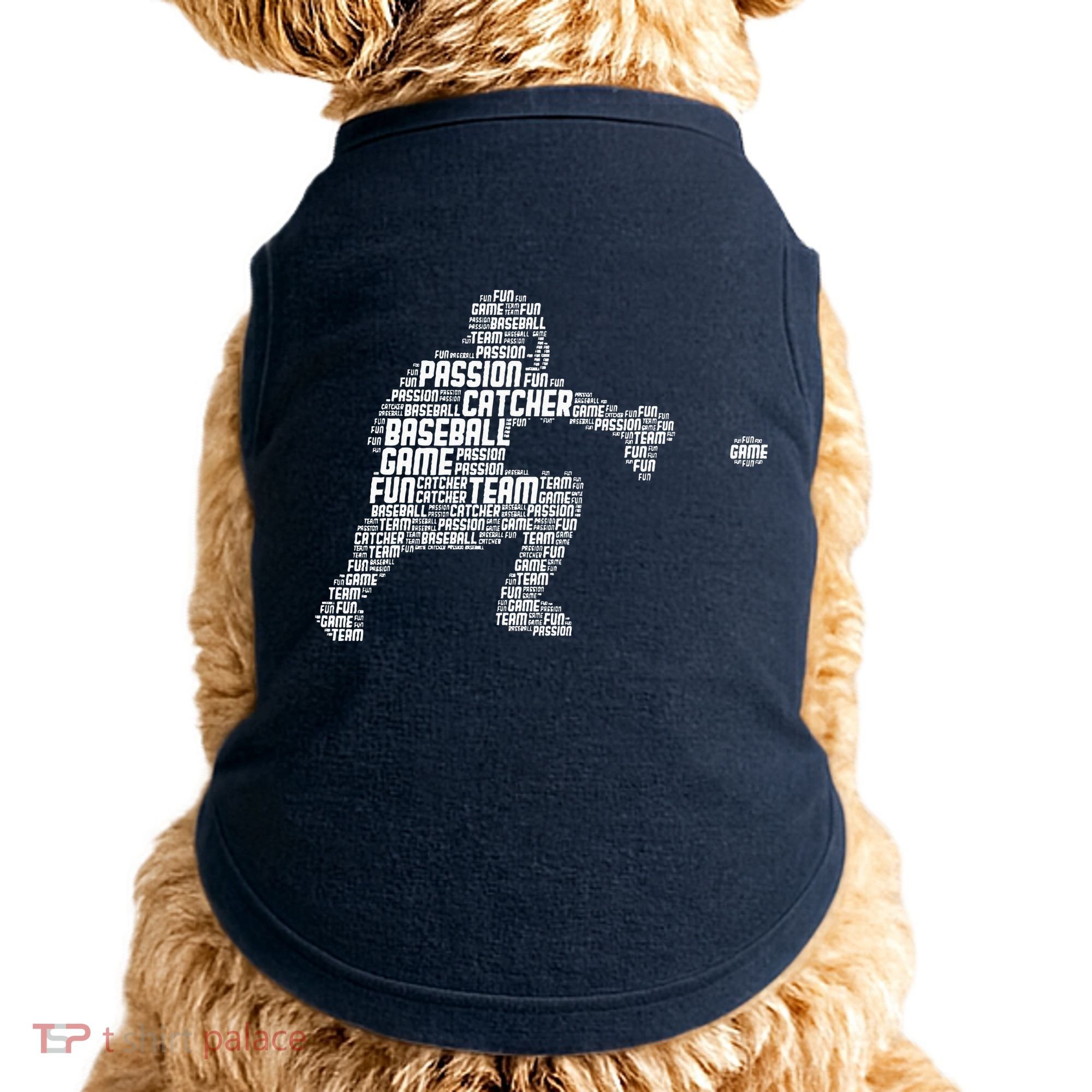 Baseball Catcher Doggie Tank