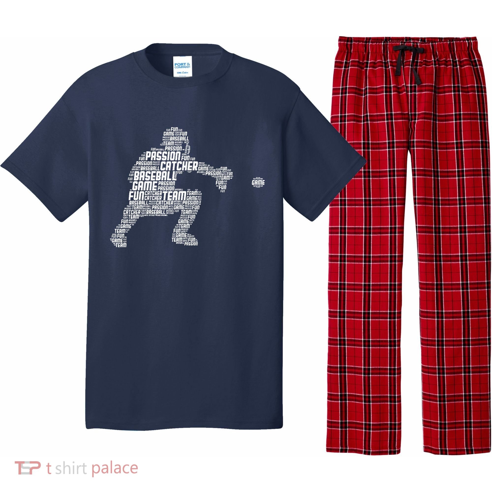 Baseball Catcher Pajama Set