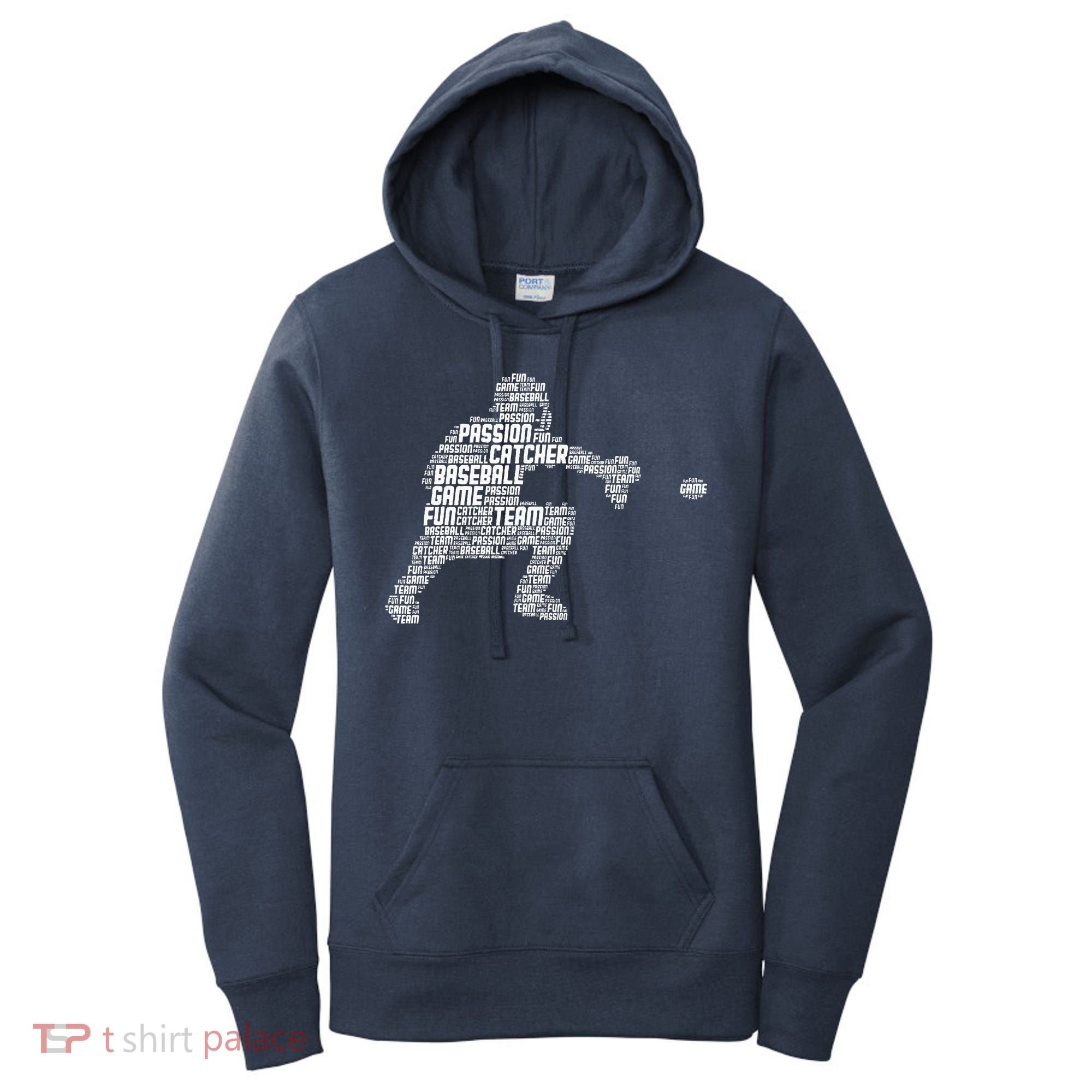 Baseball Catcher Women's Hoodie