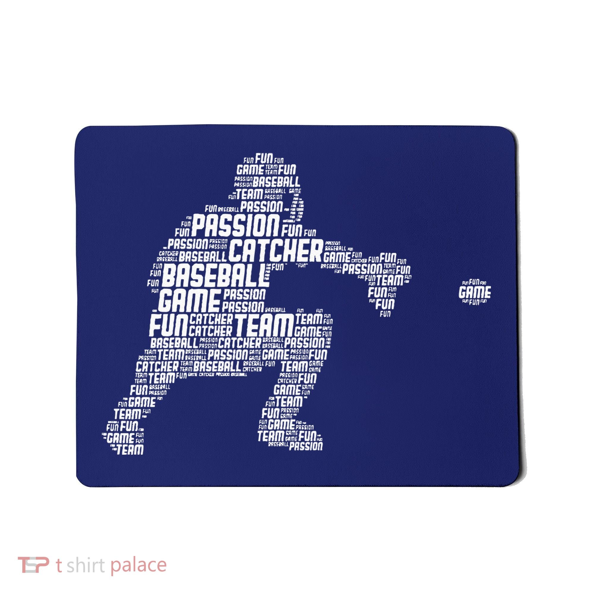 Baseball Catcher Mousepad