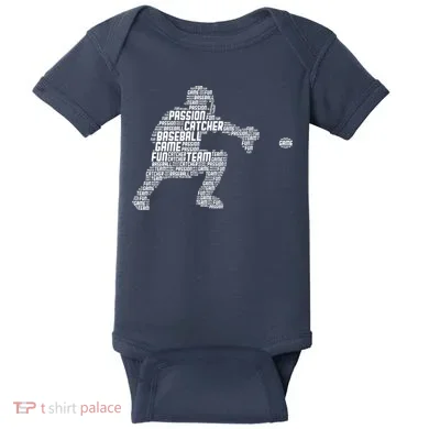 Baseball Catcher Baby Bodysuit